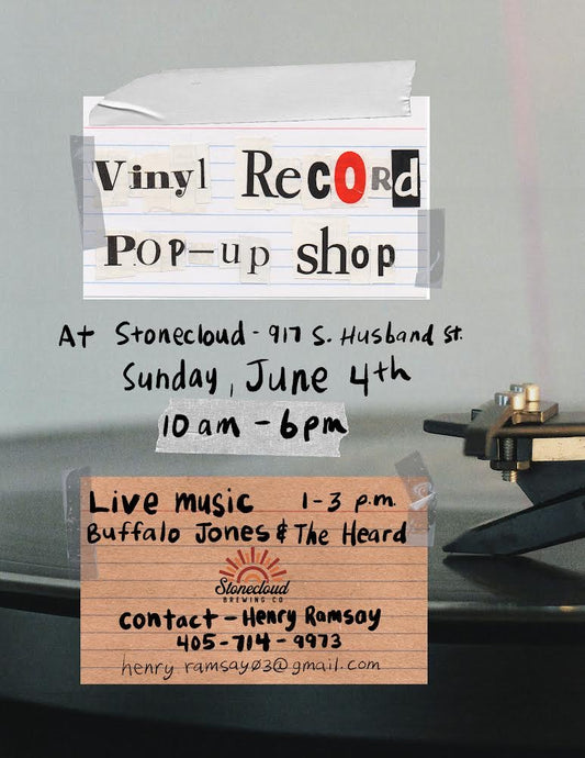 Second Record Pop-Up at Stonecloud